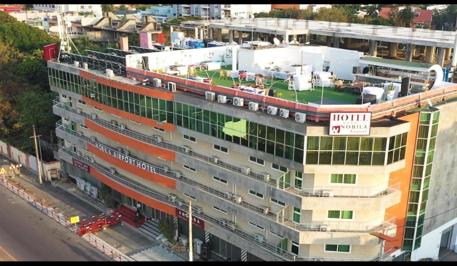 Nobila Airport Hotel 코토누 외부 사진