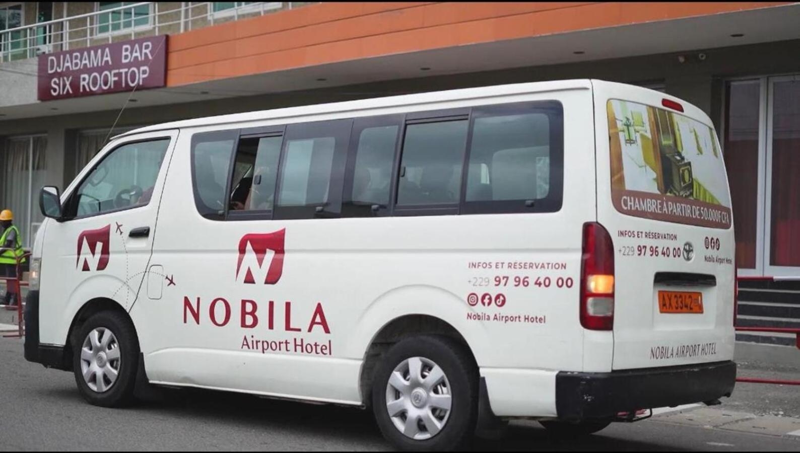 Nobila Airport Hotel 코토누 외부 사진
